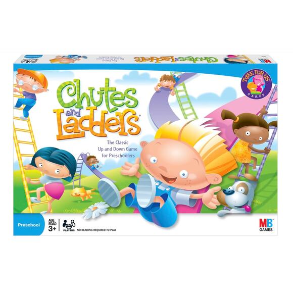 Chutes and Ladders Board Game for 2 to 4 Players Kids Ages 3+ New 2005 - Picture 5 of 6